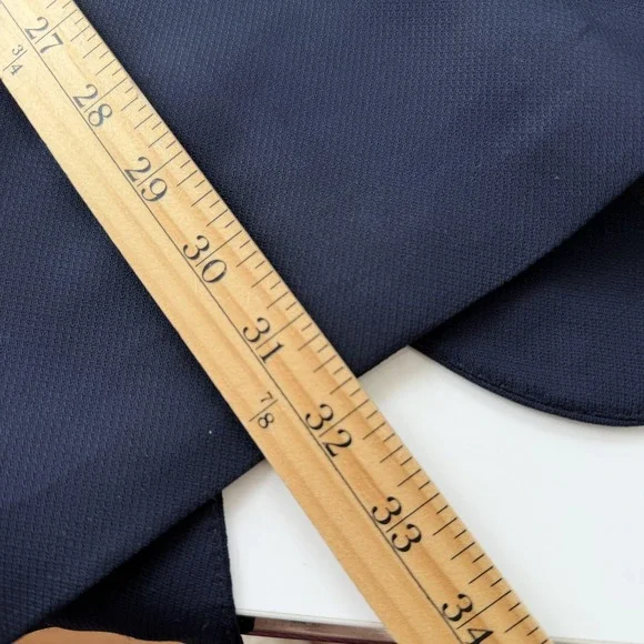 Ermenegildo Zegna Suit Jacket Mens 44 Navy Blue 100% Trofeo Wool 2 Blazer Italy